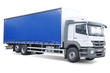 Car Hire Beverley - 26 Tonne Curtain Side Truck - Truck hire Beverley